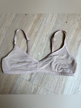 Negative Nude Mesh Bra Sz 1